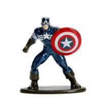 Coleção Nano Metalfigs Marvel Vingadores Capitão América - MV44