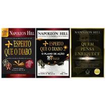 Coleção Napoleon Hill - Mais Esperto que o Diabo Volumes 1 e 2 + Quem Pensa Enriquece: o Legado