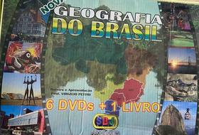 Coleção Nova Geografia do Brasil - 6 DVDS + Livro Autor: Prof. Virgílio Pettri (Novo, Lacrado)