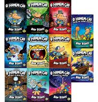 Coleção O Homem-cão Completa - Volumes 1 Ao 11 - Dav Pilkey