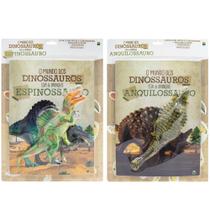 Coleção O Mundo Dos Dinossauros - Leia & Brinque: Espinossauro + Mundo Dos Dinossauros - Leia & Brinque: Anquilossauro Coleção O Mundo Dos Dinossauros - Leia & Brinque: Espinossauro + Mundo Dos Dinossauros - Leia & Brinque: Anquilossauro