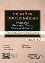 Coleção opiniões doutrinárias - vol. iv - REVISTA DOS TRIBUNAIS