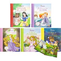 Coleção Os Mais Belos Contos Clássicos de Princesas Recontados Para Crianças +3 Anos