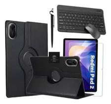 Coleção P/ Tablet Redmi Pad2 Capa + Teclado E Mouse + Pelicula Coleção P/ Tablet Redmi Pad2 Capa + Teclado E Mouse + Pelicula