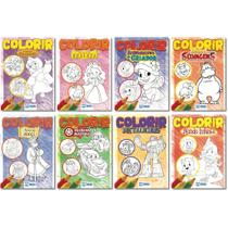 Coleção Para Colorir Diversos Temas - 8 Mini Livros - Infantil - Criança - Educativo Coleção Para Colorir Diversos Temas - 8 Mini Livros - Infantil - Criança - Educativo