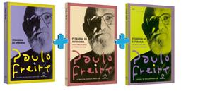 Coleção Pedagogia de Paulo Freire 3 volumes