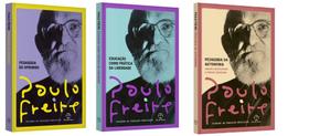 Coleção Pedagogia E Educação Paulo Freire Com 3 Livros Novos