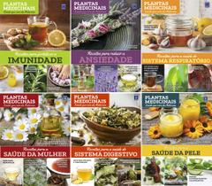 Coleção plantas medicinais (6 livros)