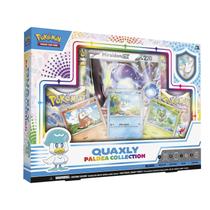 Coleção Pokémon TCG Paldea Pin Quaxly com 3 cartões promocionais Coleção Pokémon TCG Paldea Pin Quaxly com 3 cartões promocionais