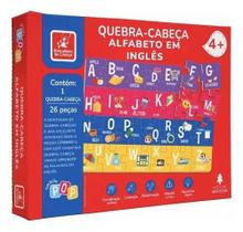 Colecao pop - quebra cabeça 26 pecas alfabeto ingles Colecao pop - quebra cabeça 26 pecas alfabeto ingles