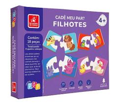 Colecao pop - quebra cabeça pares filhotes