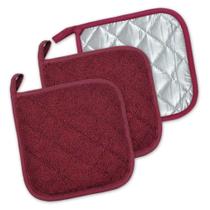 Coleção Potholder DII Basic Terry 100% algodão, 3 peças