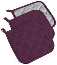 Coleção Potholder DII Basic Terry 100% algodão 3 peças