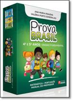 Coleção Prova Brasil - 4º e 5º Anos - Ensino Fundamental - Português Matemática e Manual do Professor - RIDEEL