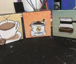 Coleção Quadros Café - Produção Artesanal - @simplesartista