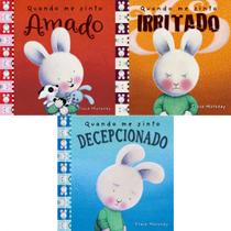 Coleção quando me sinto...3 vol (ciranda cultural): amado + irritado + decepcionado