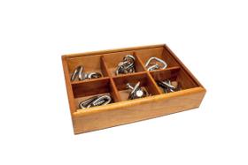 Coleção Quebra Cabeça Jogo de Desafio Pregos - 6 unidades