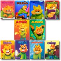 Coleção Sentimentos Com 10 Livros