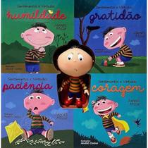 Coleção sentimentos e virtudes - Conjunto + miniatura - PE DA LETRA Coleção sentimentos e virtudes - Conjunto + miniatura - PE DA LETRA