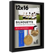 Coleção Shadow Box Frame Americanflat 30x40cm Silhouette