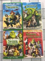 Colecao shrek par1 2 3 4 dvd original lacrado