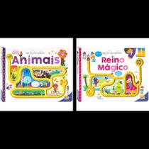 Coleção Siga com Seus Dedinhos! 2 Vol - Animais + Reino Mágico