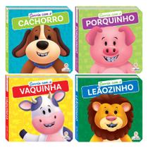 Coleção Sorria com os Animais - 4 livros cartonados