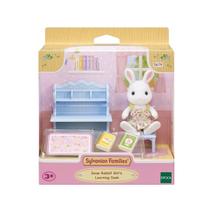 Coleção Sylvanian Families Escrivaninha Menina Coelho neve