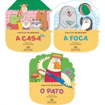 Coleção vinicius de moraes - 3 vol: a casa + a foca + o pato