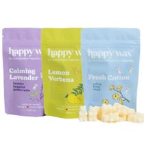 Coleção Wax Melts Happy Wax Fresh Mix 180 ml - 3 aromas