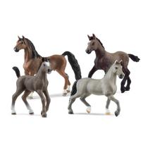 Colecionador de brinquedos Playset Schleich Horse Club com 4 cavalos 5+