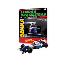 colecionavel lendas brasileiras - ayrton senna - ed 41