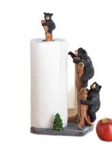 Coleções de porta-toalhas de papel, etc. Northwoods Bears Resin