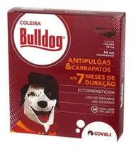 Coleira Anti Pulga Bulldog 7 Meses de Duração Elimina Tudo