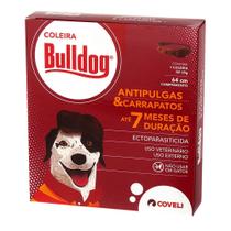 Coleira Anti Pulgas e Carrapatos Coveli Bulldog 7 para Cães - 64 cm