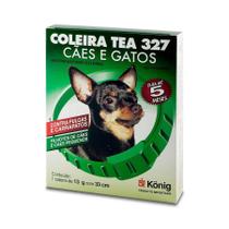Coleira Antiparasitária Tea Konig para Cães e Gatos - 13g Coleira Antiparasitária Tea Konig para Cães e Gatos - 13g