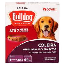 Coleira Antipulgas Bulldog 64cm - Coveli