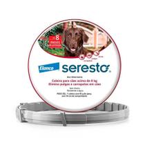 Coleira Antipulgas e Carrapatos Bayer Seresto Cães Acima 8kg Coleira Antipulgas e Carrapatos Bayer Seresto Cães Acima 8kg