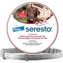 Coleira Antipulgas E Carrapatos Bayer Seresto G Para Cães Acima De 8 kg