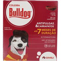 Coleira Antipulgas e Carrapatos Coveli Bulldog para cães