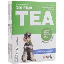 Coleira Antipulgas e Carrapatos Para Cães Cachorros Pequeno TEA 13g e 33cm