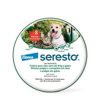 Coleira Antipulgas e Carrapatos Seresto para Cães e Gatos Até 8Kg Coleira Antipulgas e Carrapatos Seresto para Cães e Gatos Até 8Kg