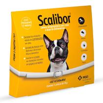 Coleira Antipulgas Scalibor Cães Pequenos/Médios 48 cm - MSD
