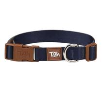 Coleira Basic Toh Marinho e Caqui P