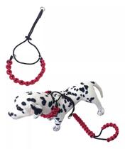 Coleira Belga Em Corda 6mm (estilo Prong Collar)+ Guia