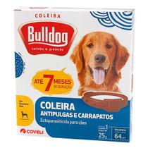 Coleira Bulldog para Cães Coveli 25 gr 7 meses 64 cm - Coveli