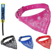 Coleira C/ Bandana Para Pet Cachorro Western