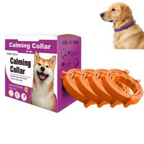 Coleira calmante Pawlax para cães, ajustável em 60 dias, 63 cm, 4 unidades Coleira calmante Pawlax para cães, ajustável em 60 dias, 63 cm, 4 unidades