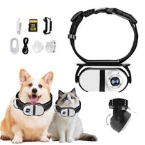 Coleira com Câmera para Pet PRRPRR HD 1080P Mini Câmera Sem Fio Coleira com Câmera para Pet PRRPRR HD 1080P Mini Câmera Sem Fio