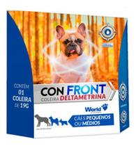 Coleira Con Front Deltametrina 19g - Cães Pequenos E Médios Coleira Con Front Deltametrina 19g - Cães Pequenos E Médios